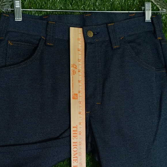 Vintage 70s Lee Riders Jeans Sanforized Raw Denim Mens 32x28 Union Made RARE - Picture 9 of 13